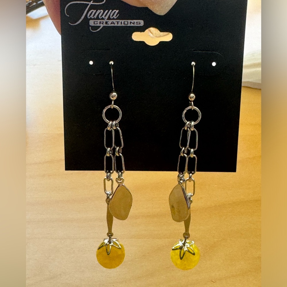 High-End Department Store Designer One of Kind Statement Earrings